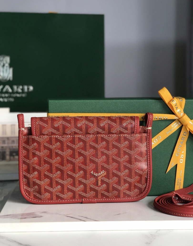 Replica Goyard PLUMETPMLTY50CL50P Portefeuille Plumet Pocket Wallet Red