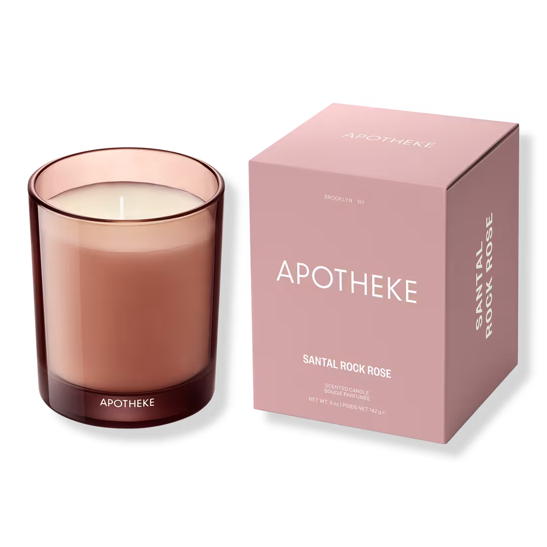 APOTHEKE  Santal Rock Rose Petite Scented Candle