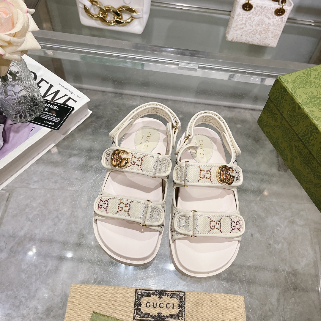 Gucci Double G Sandals