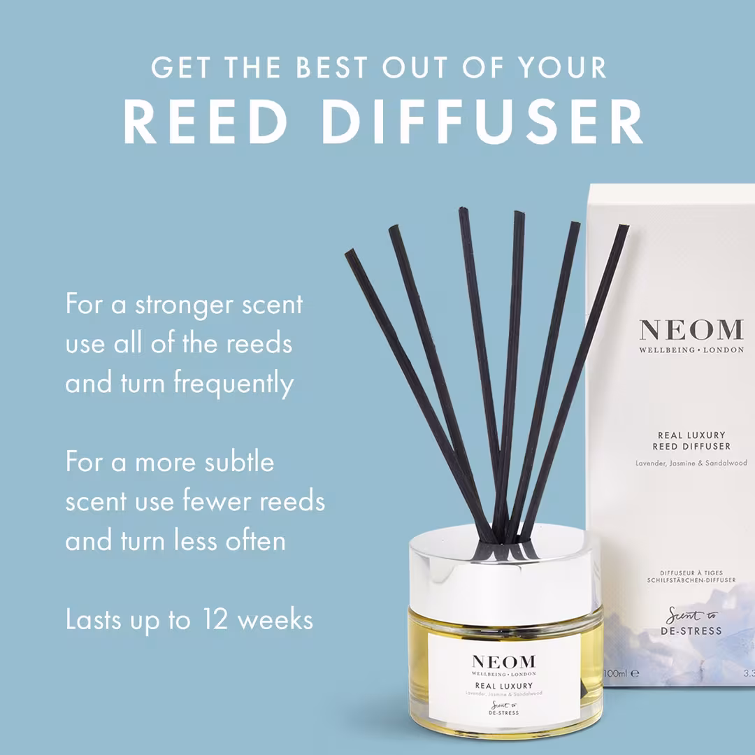 NEOM Wellbeing  Real Luxury Calming Reed Diffuser