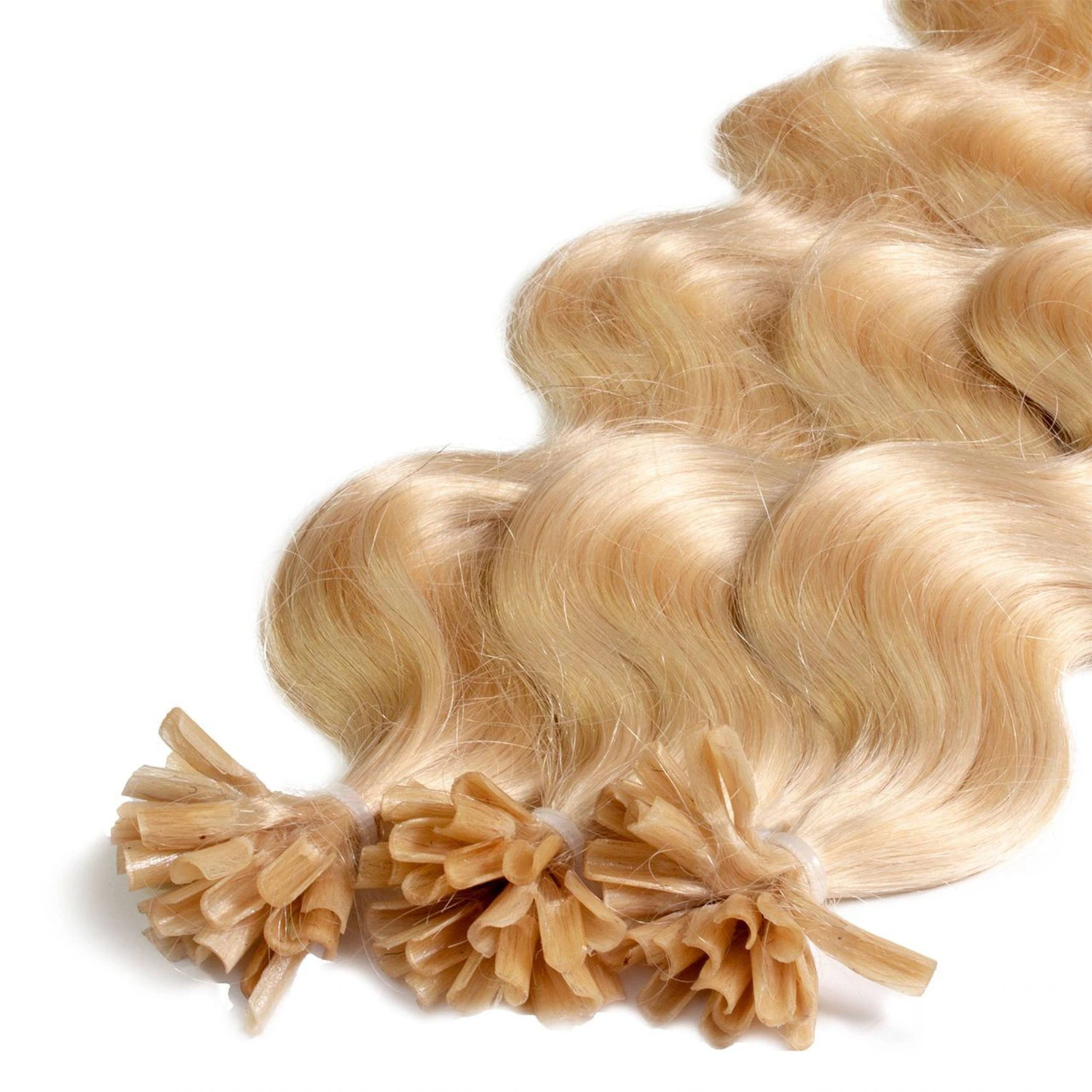 Bonding Extensions Premium Echthaar #9/0 Lichtblond 0,8g