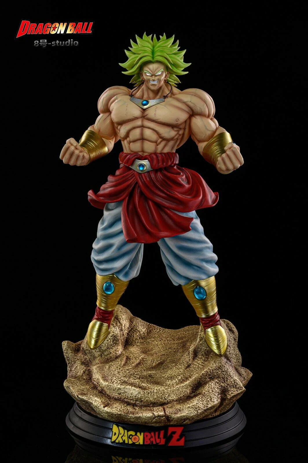 Dragon Ball Z - Broly Lifesize | 1:1 Resin Statue | vom 8 Studio