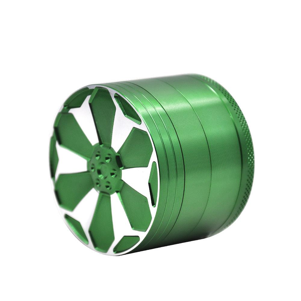 Rim Aluminum Alloy Herb Grinder 4 Layer