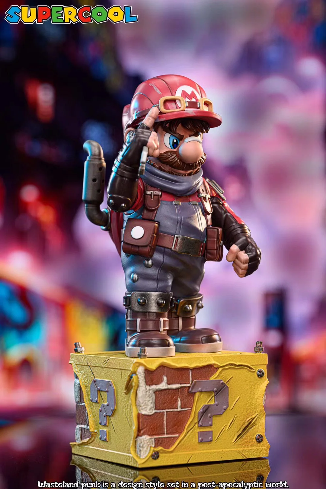 Supercool Studio - Cyberpunk Super Plumber Mario | 赛博朋克超级水管工 马里奥