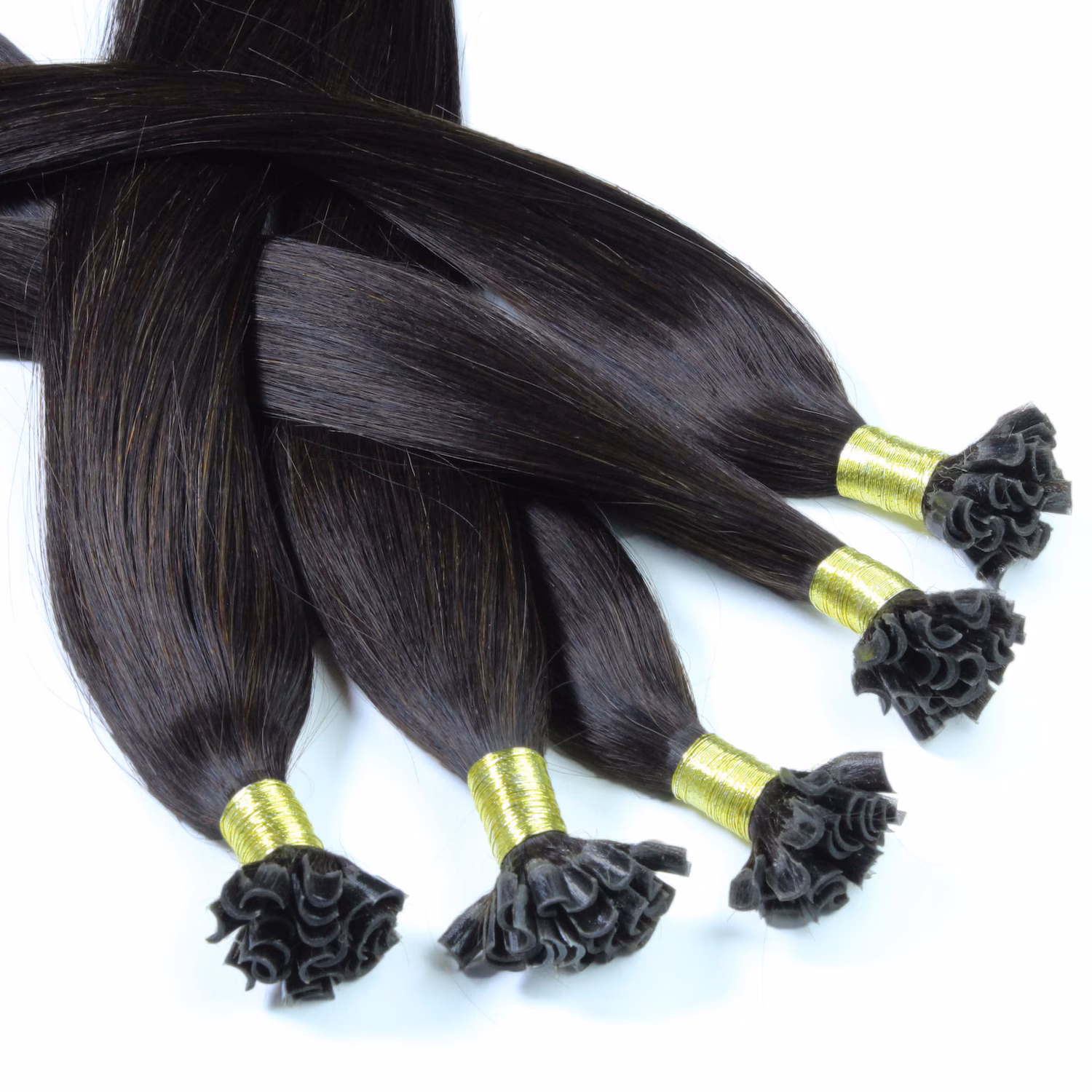 Bonding Extensions Echthaar #4/0 Mittelbraun 1g