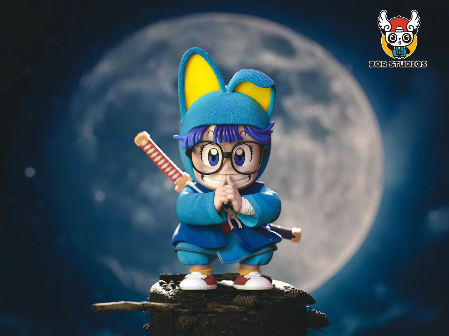ZOR Studio - Cat Ear Ninja Arale | 猫耳忍者 阿拉蕾