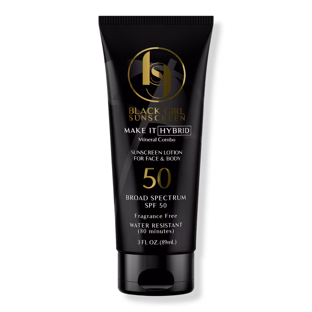 Black Girl Sunscreen  Make It Hybrid Broad Spectrum SPF 50