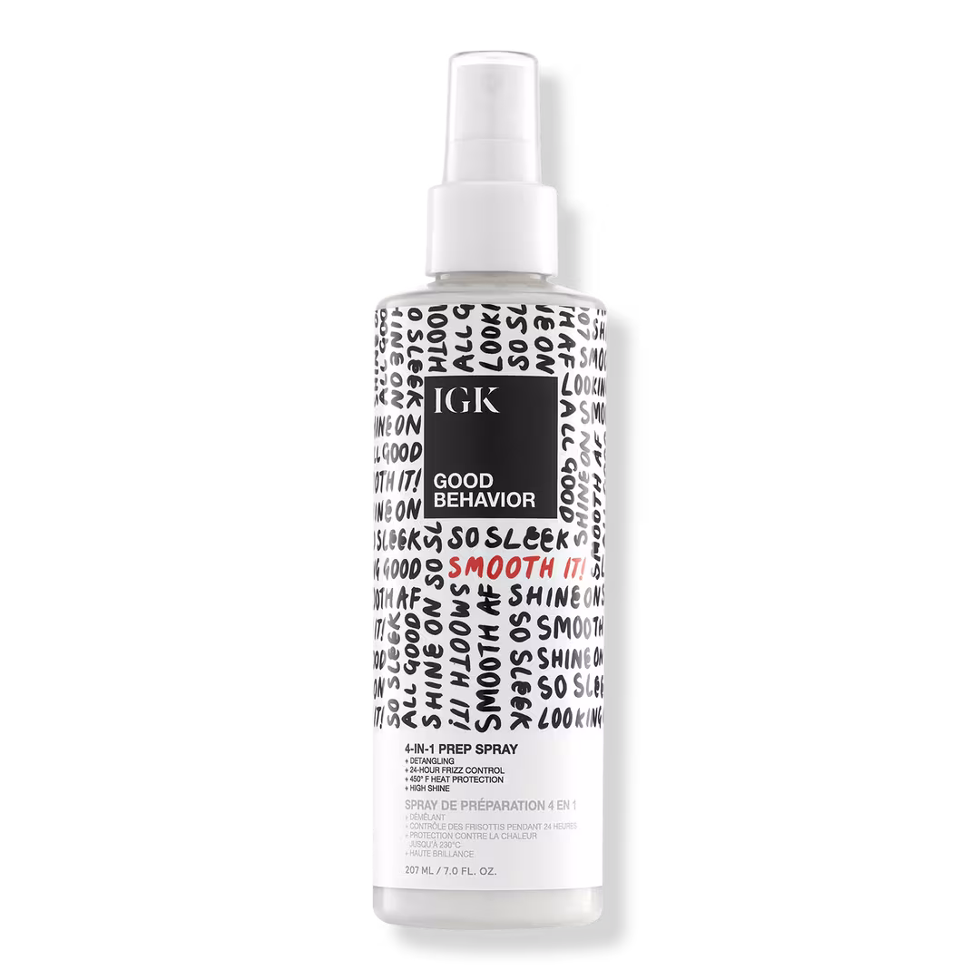 IGK  GOOD BEHAVIOR 4-in-1 Prep Detangling Blow Dry Spray
