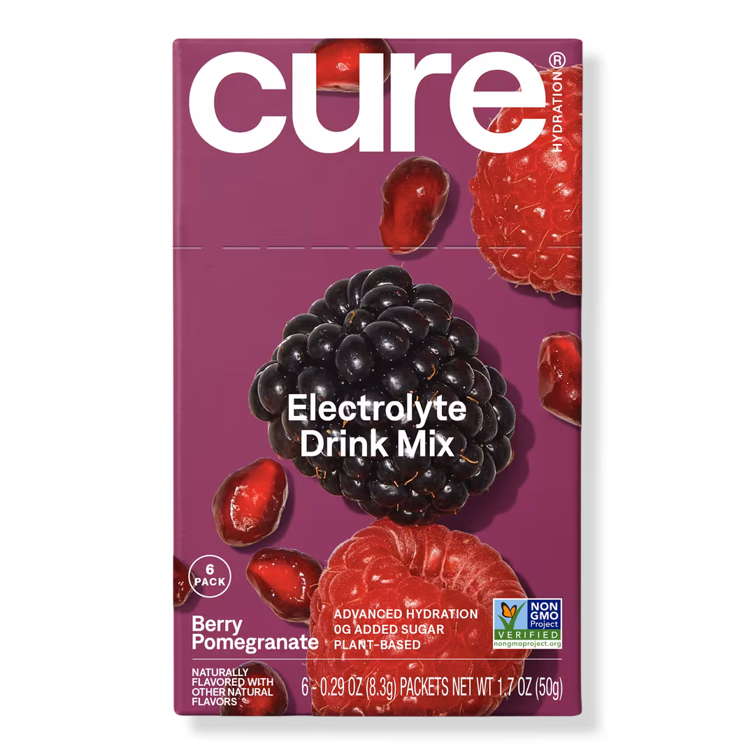 Cure Hydration  Electrolyte Drink Mix Berry Pomegranate