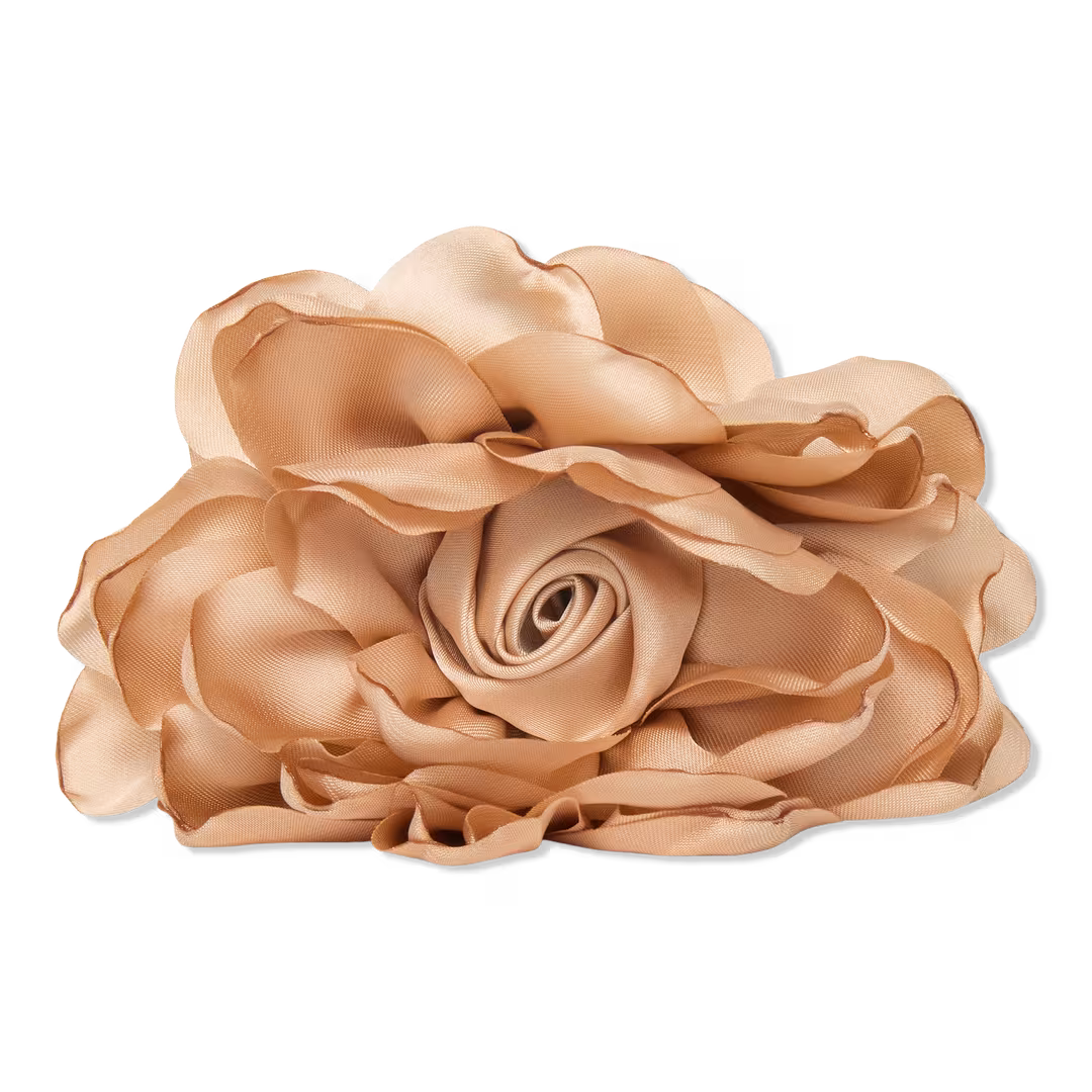 Lele Sadoughi  Champagne Rose Claw Clip