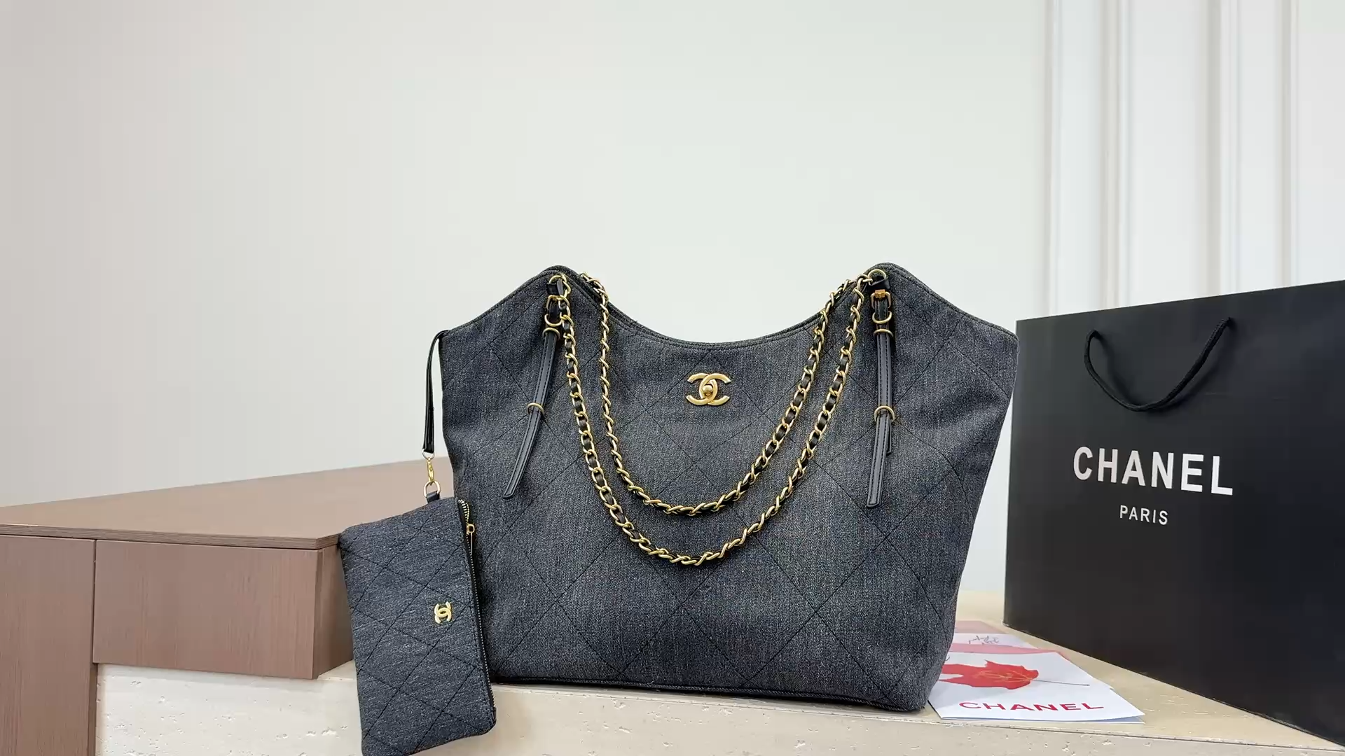 Chanel Denim Tote Bag