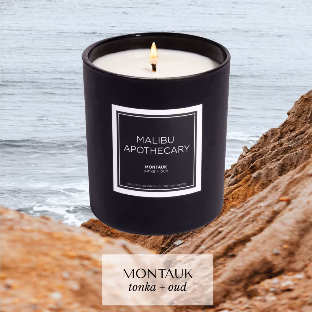 Malibu Apothecary  Matte Black Candle
