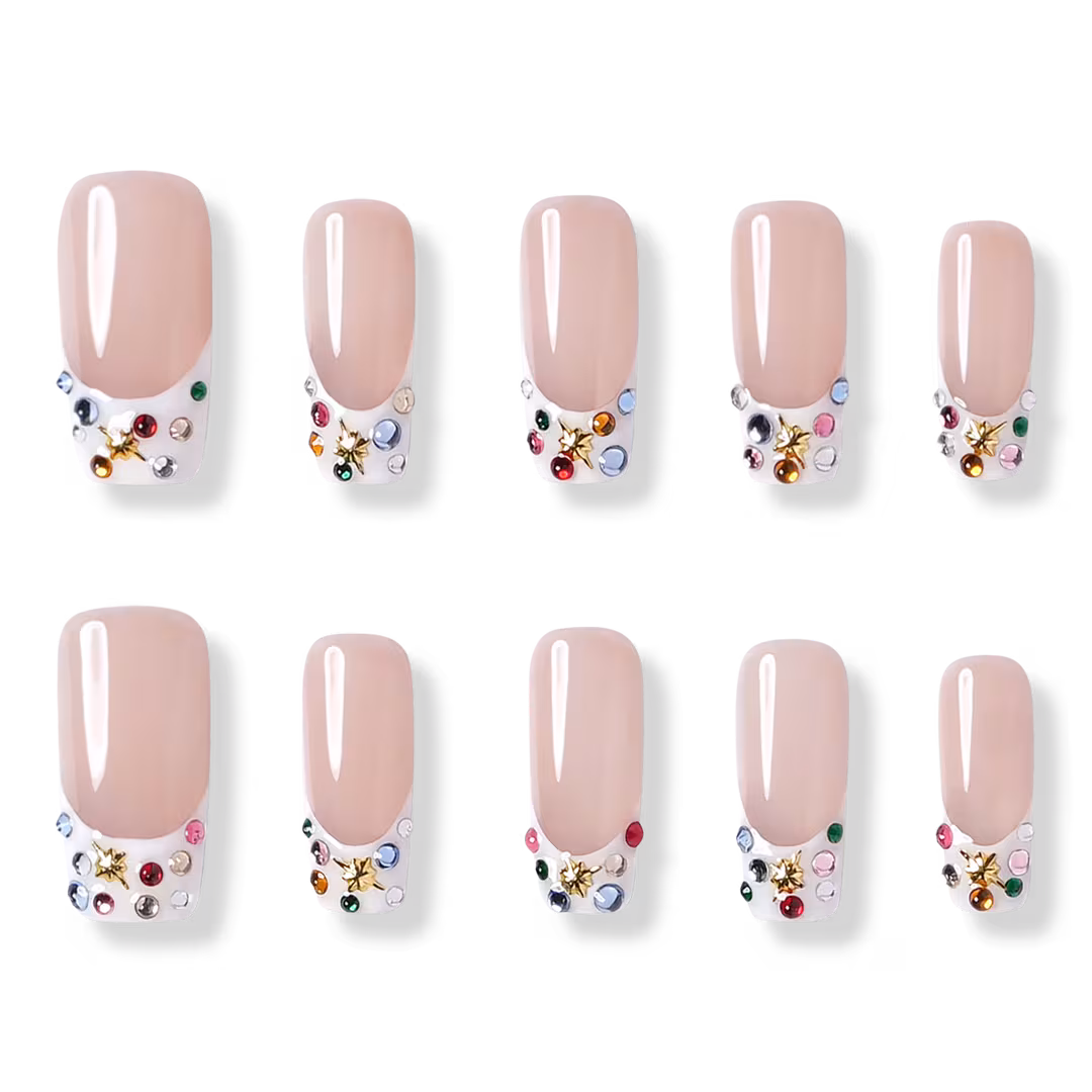 3H Nails  Las Vegas - Medium Square Press-On Nails