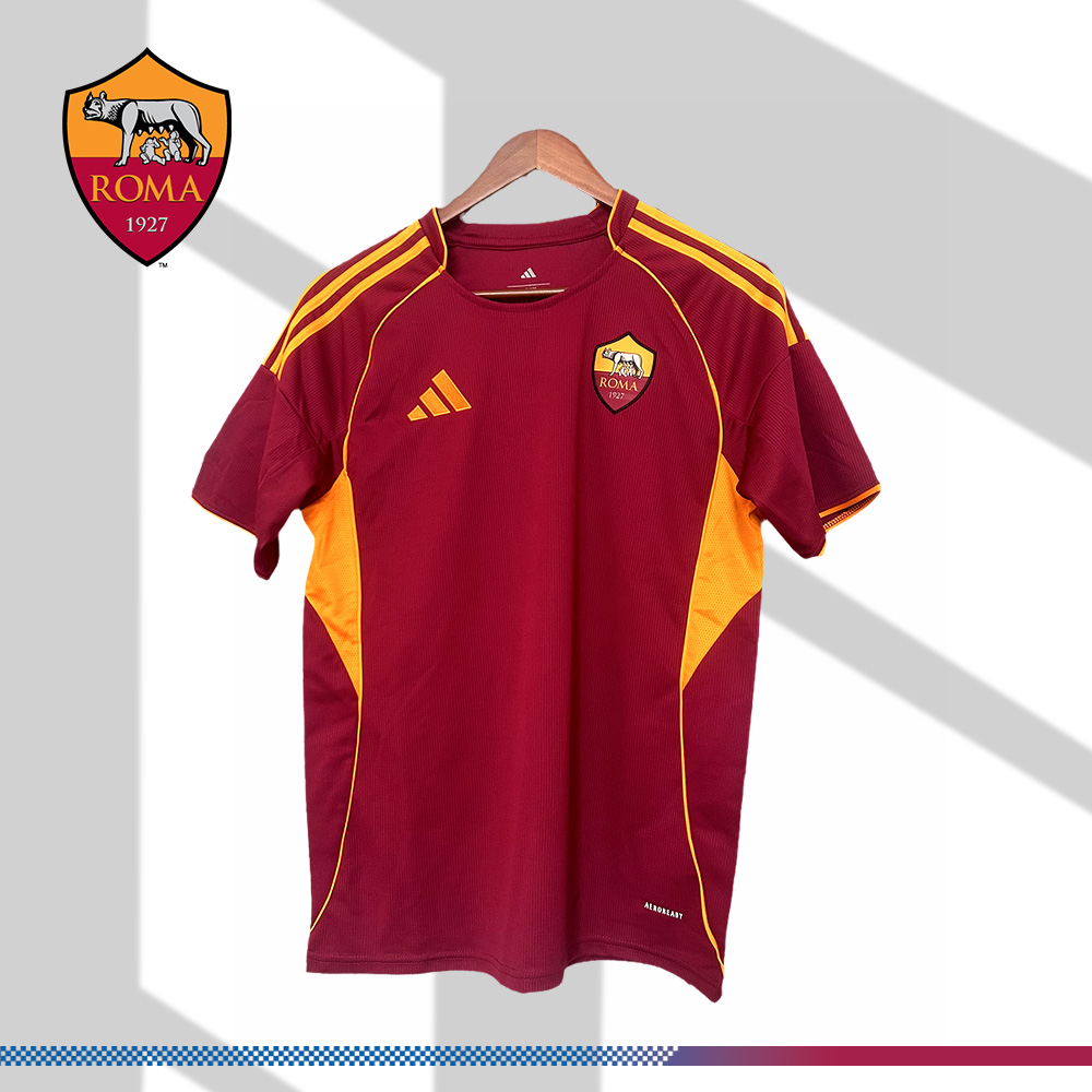 2025/2026 Roma Home Football Shirt (Fan Edition)