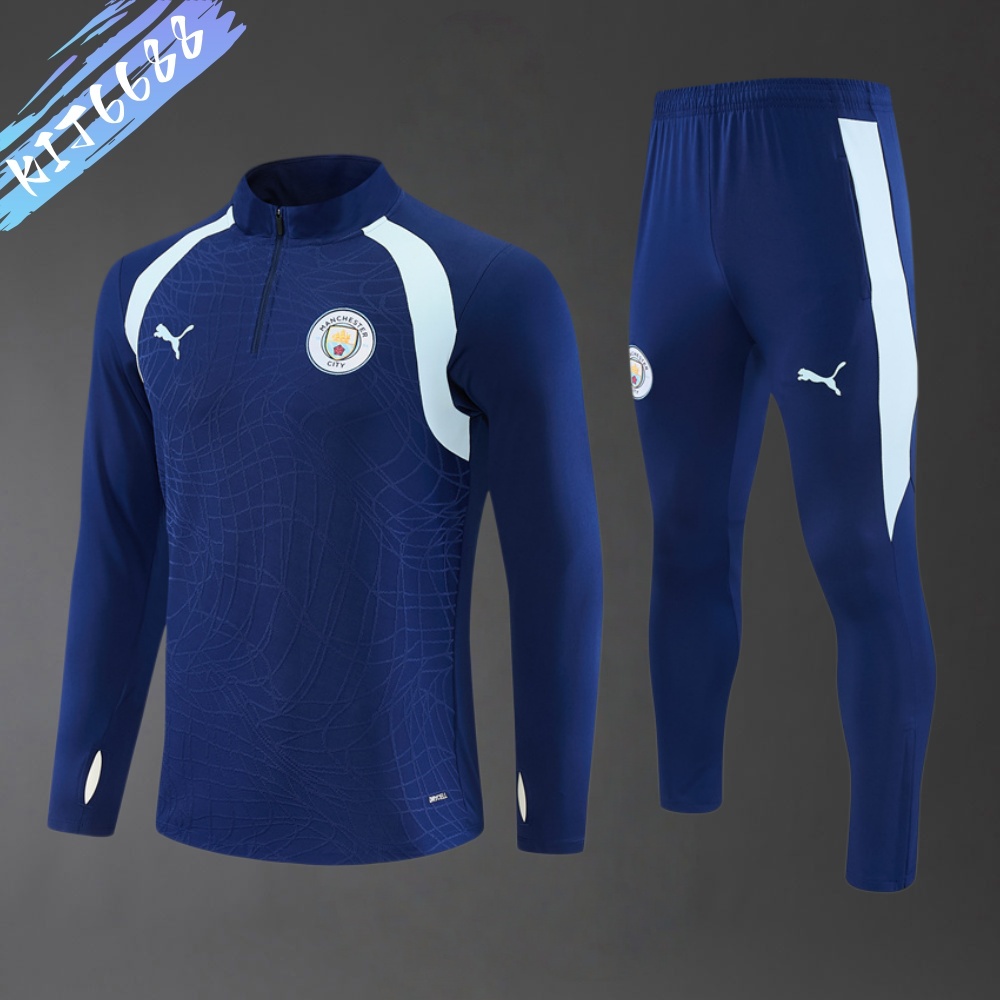 2026/2027 Manchester City Half Ziptraining suit (Adult Kids Kit)