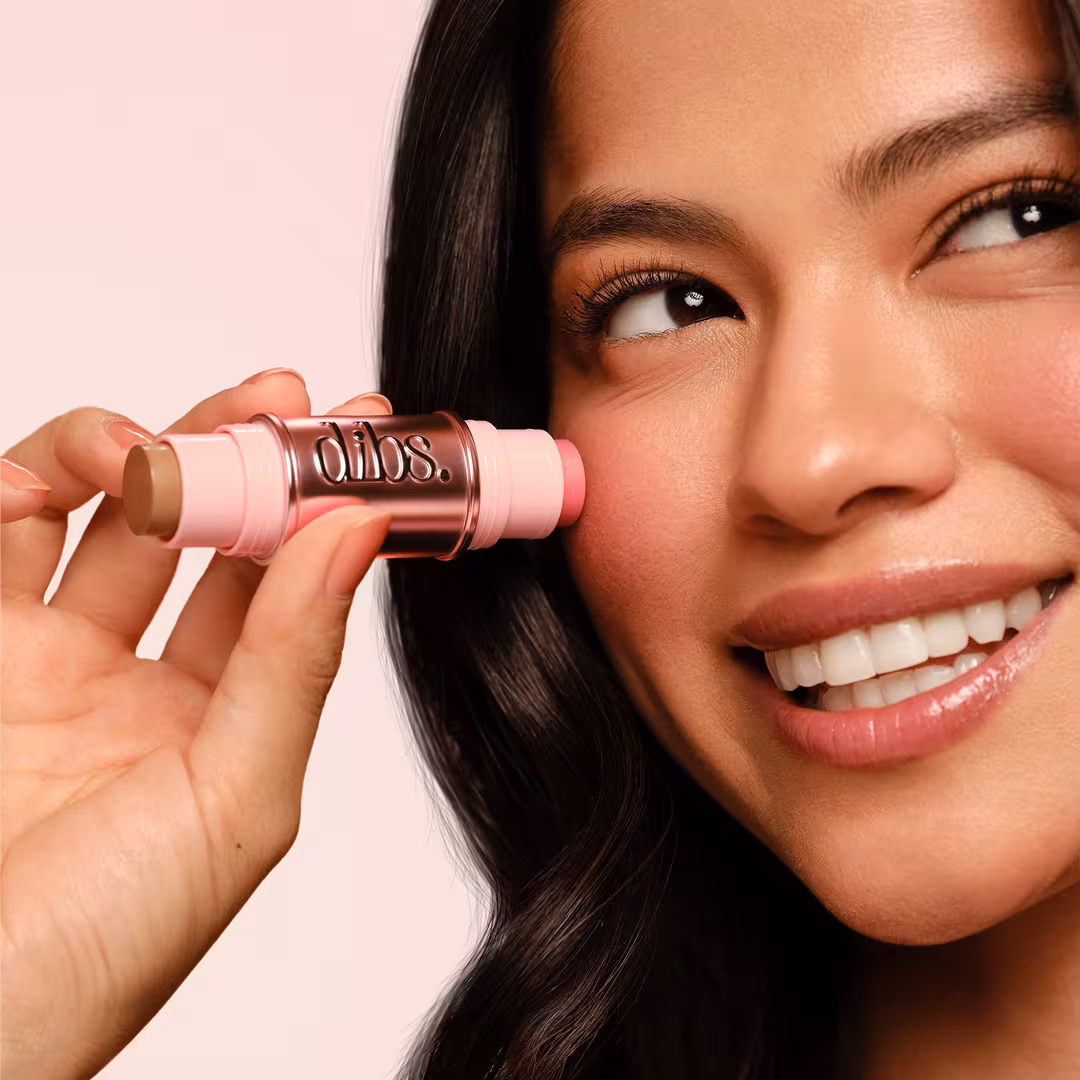 DIBS Beauty  GlowTour Duo Shimmering Blush + Contour Stick Mini