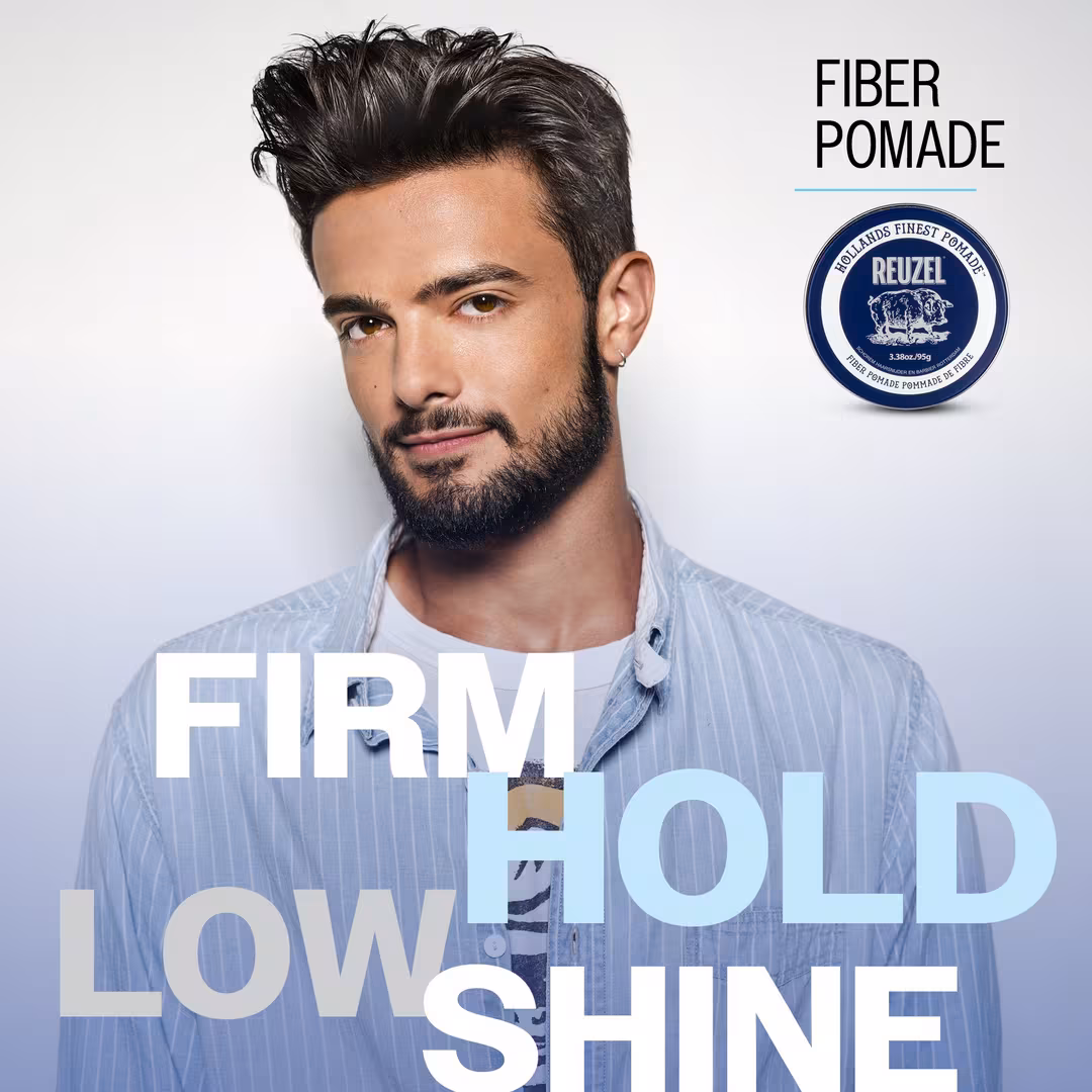 REUZEL  Fiber Pomade Flexible Hold Low Shine