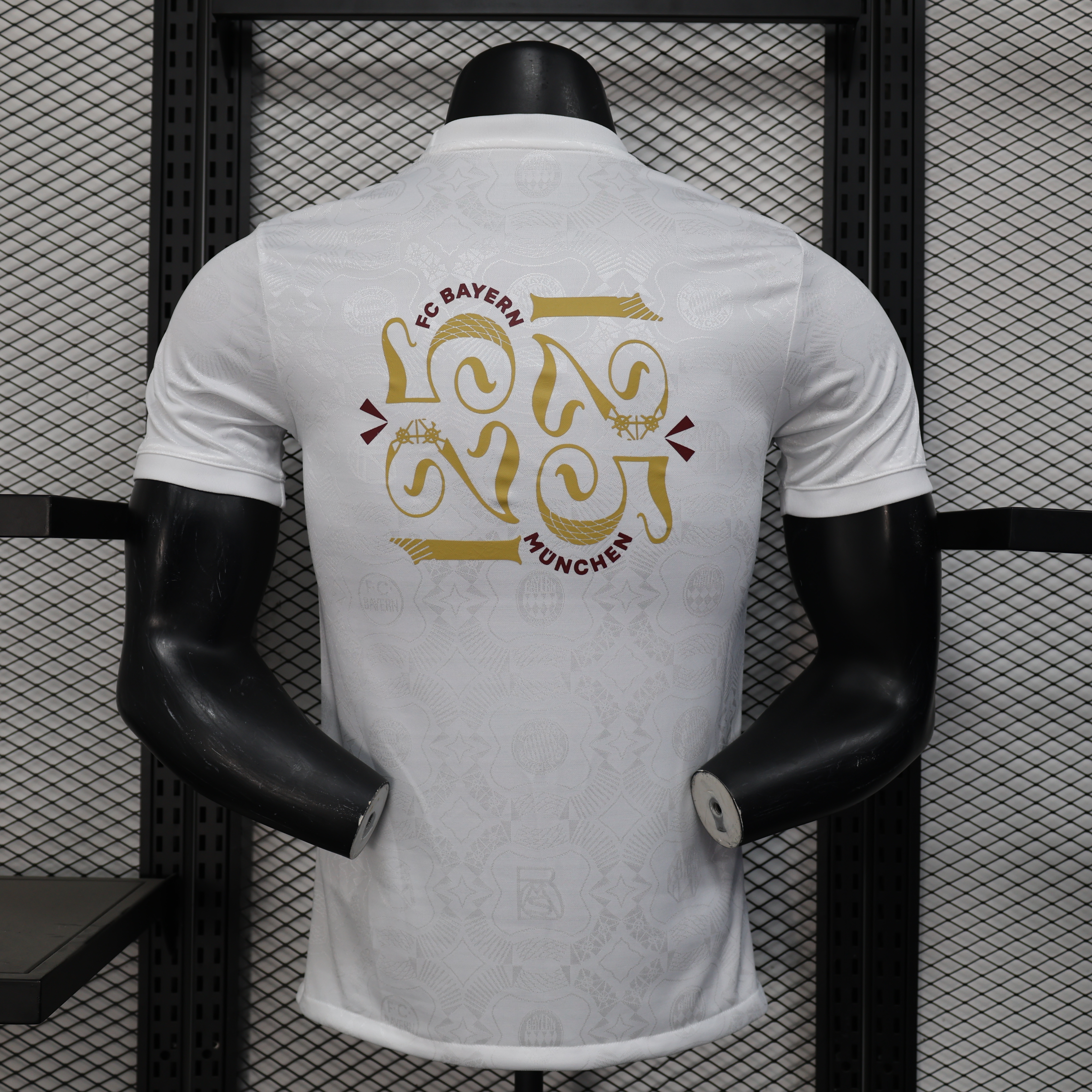 2025/2026 Bayern Munich 125th Anniversary White Football Shirt (Player Edition)