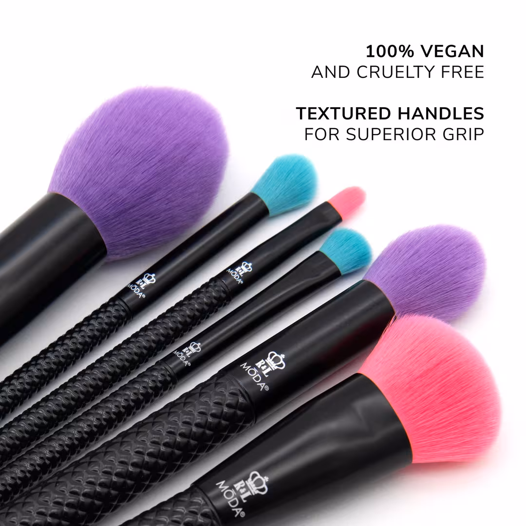 MŌDA  Neon Nights Makeup Brush Bundle