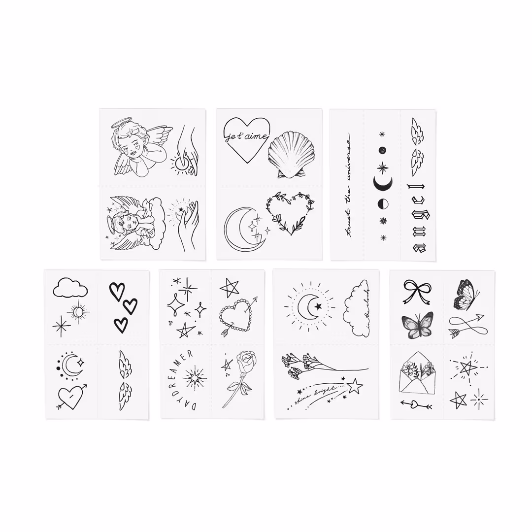Inked by Dani  Angelic Temporary Tattoo Pack
