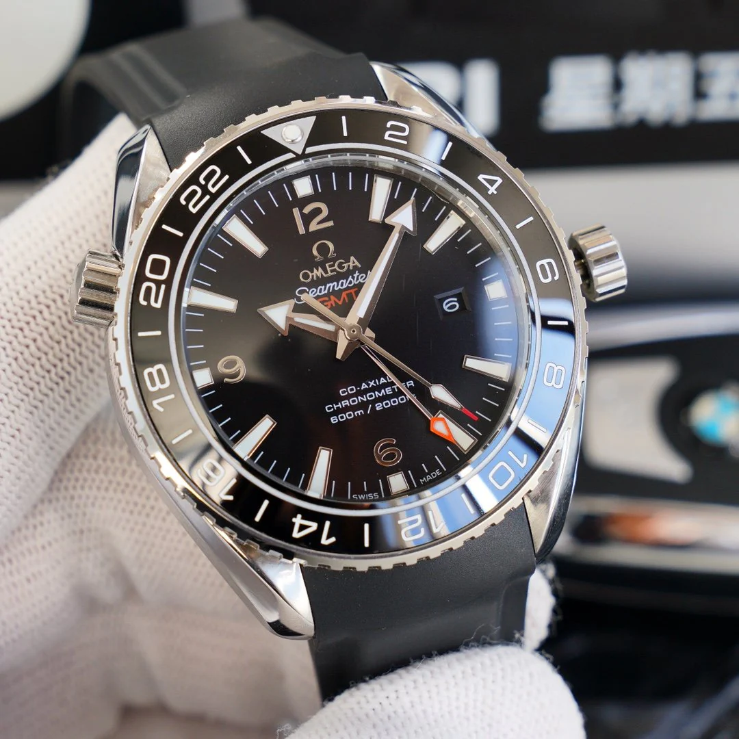 Omega Watch SEAMASTER PLANET OCEAN 600 GMT STEEL CASE