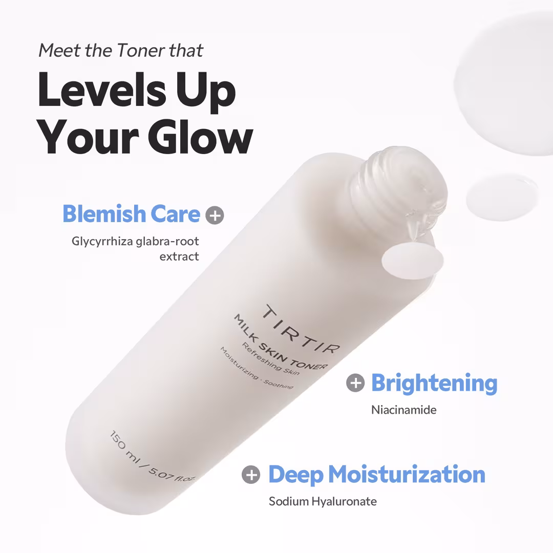 TIRTIR  Milk Skin Glow Trio