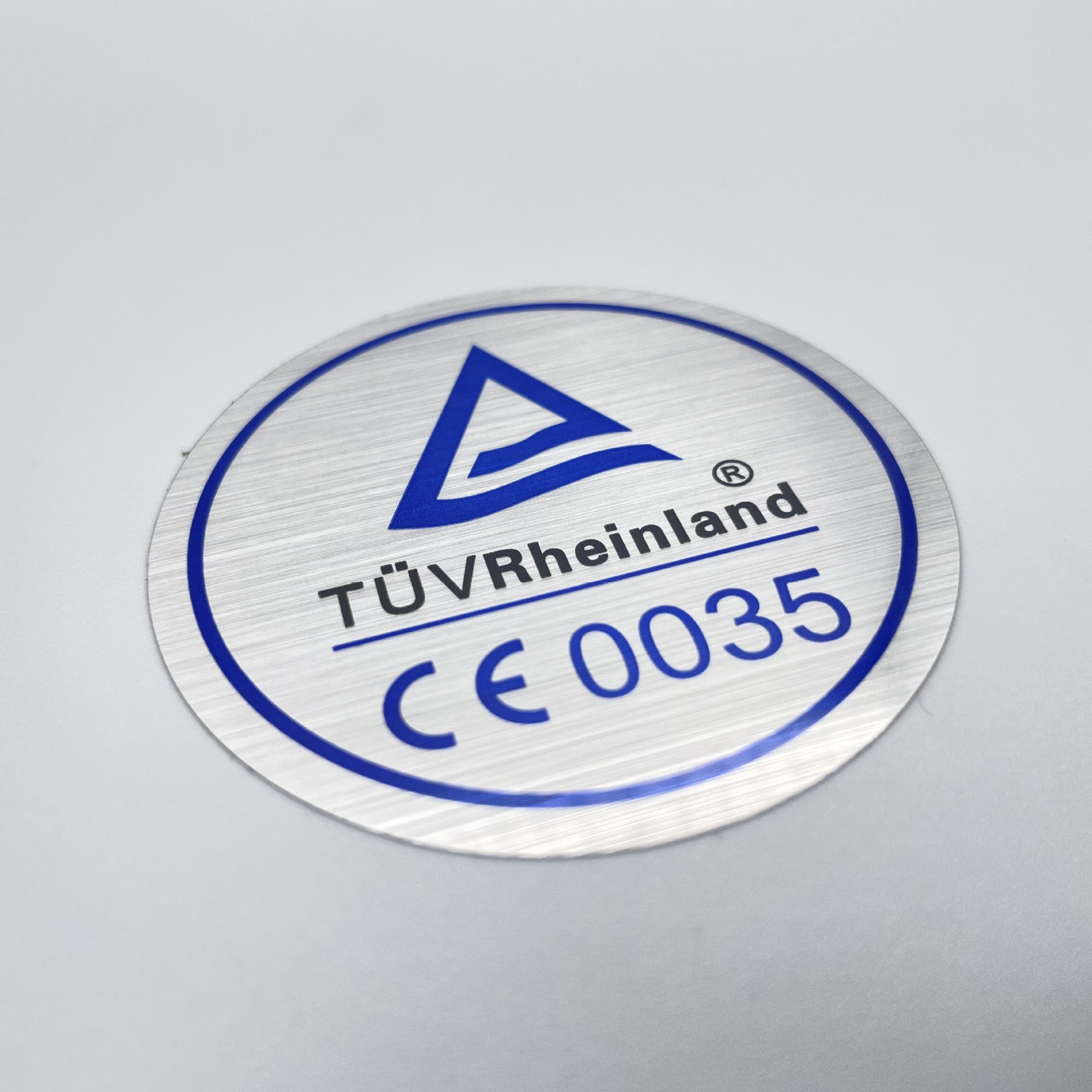High-temperature resistant label, brushed silver matte waterproof sticker, resistant to high and low temperatures -40 to 280 degrees, matte silver self-adhesive label