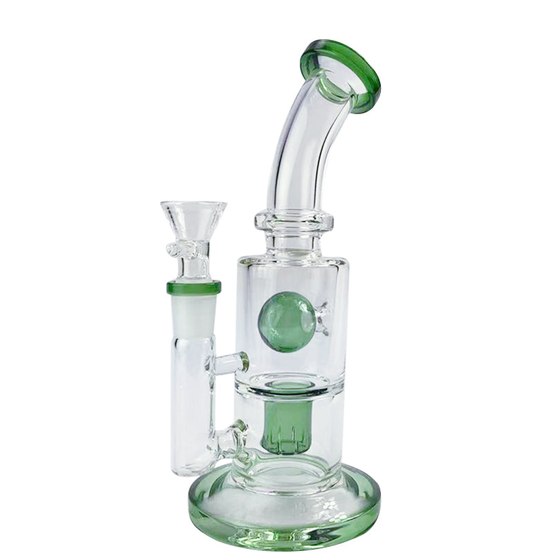 8 Clear Thick Glass Dab Rig