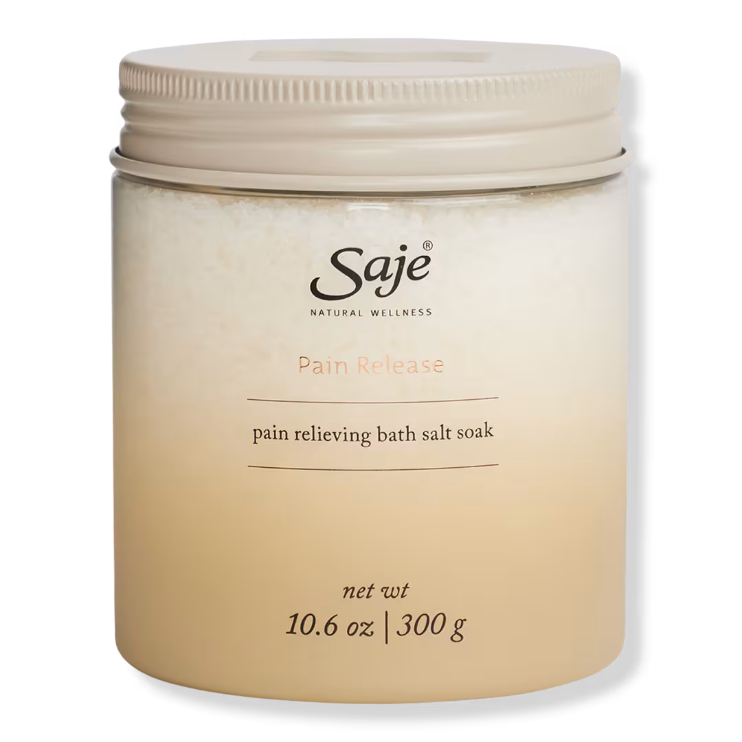 Saje Natural Wellness  Pain Release Pain Relieving Bath Salt Soak