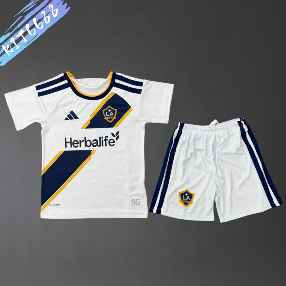 2026/2027 LA galaxy home  Football shirt (Kids Kit socks）