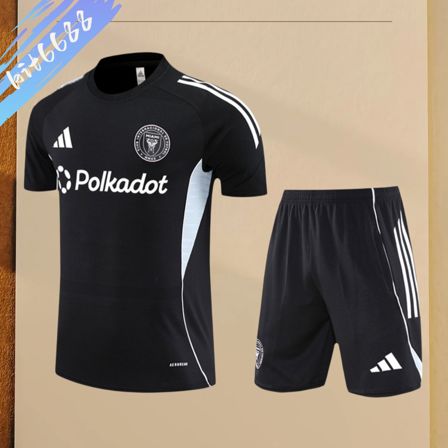 2025/2026 Miami Short Sleeve Training Jersey for Kids (Kids Kit)