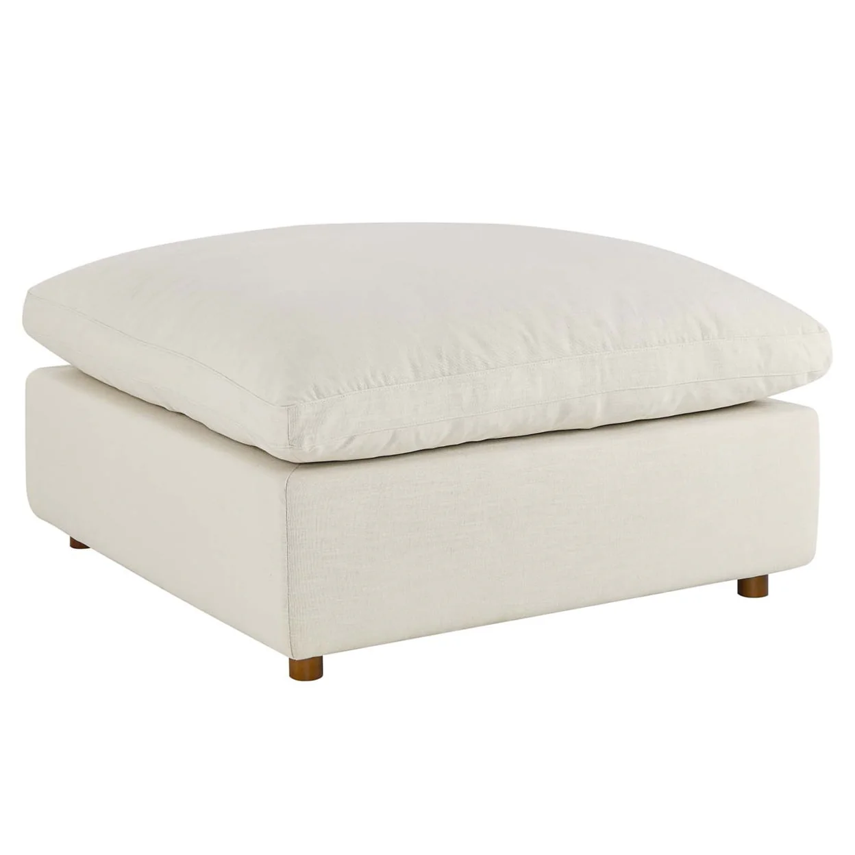 Commix Down Filled Overstuffed Ottoman-EEI-3318