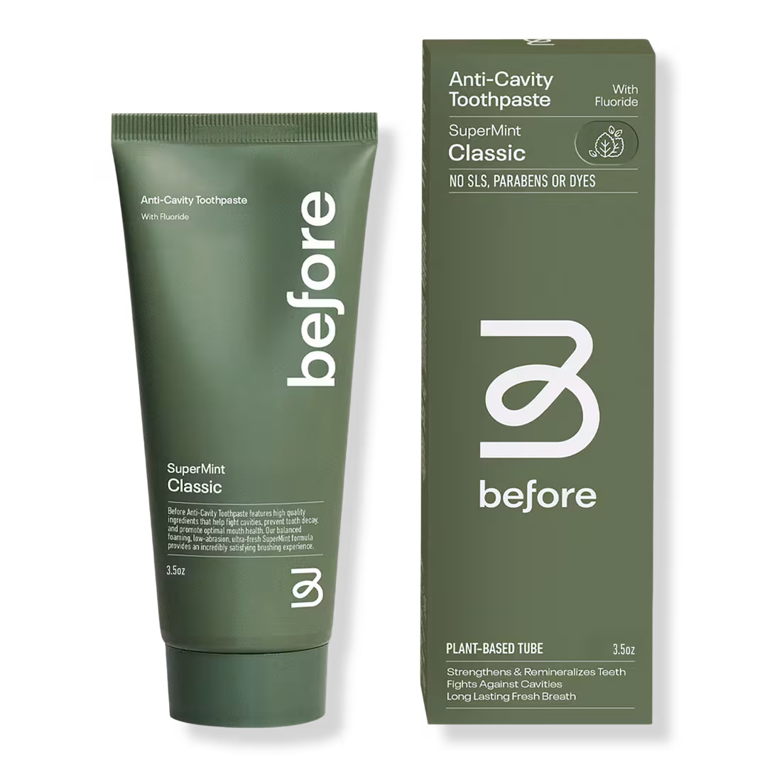 Before Oral Care  Anti-Cavity SuperMint Classic