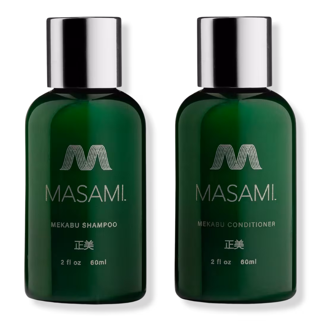 Masami  Mekabu Hydrating Travel Shampoo & Conditioner