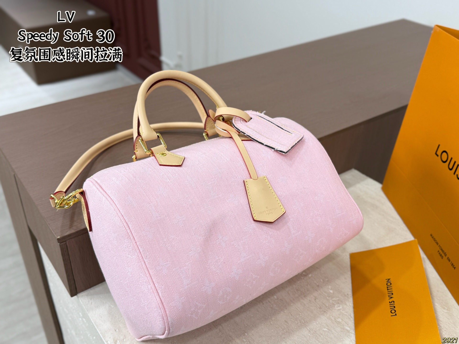 LV Speedy Soft 30 Bag