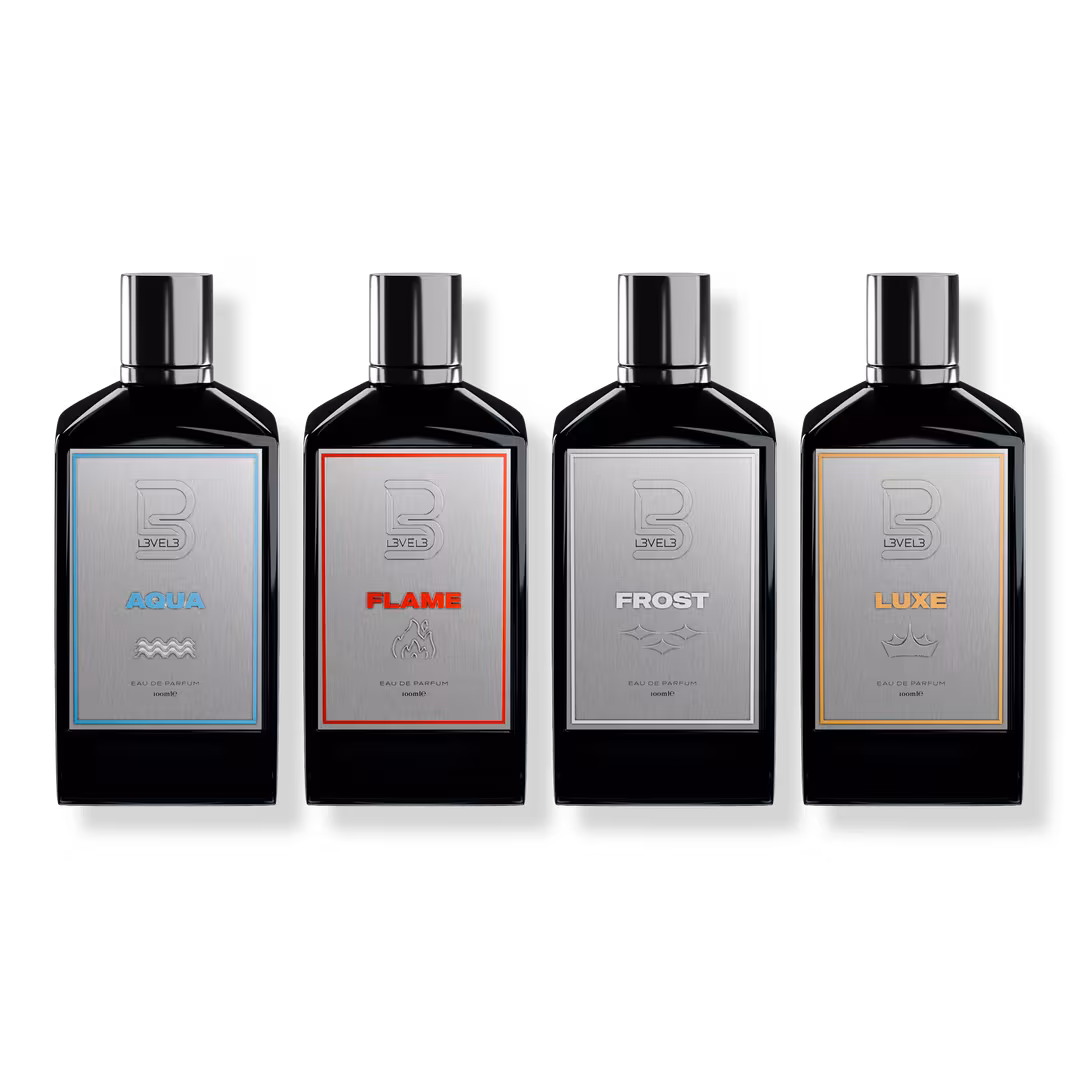L3VEL3  Signature Fragrance Collection 4 Piece Eau de Parfum Set