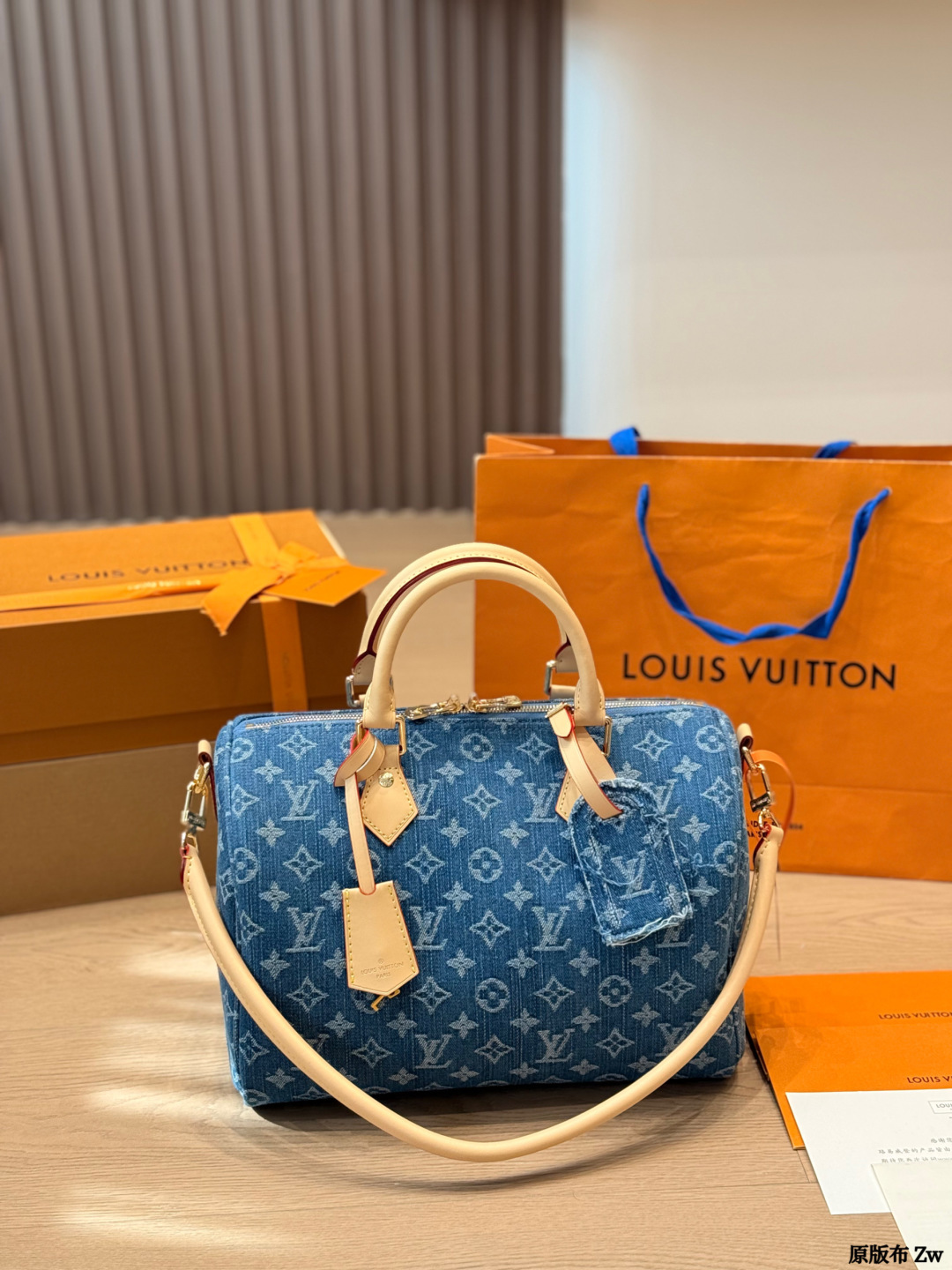 LV Speedy Soft 30 Monogram Denim Bag