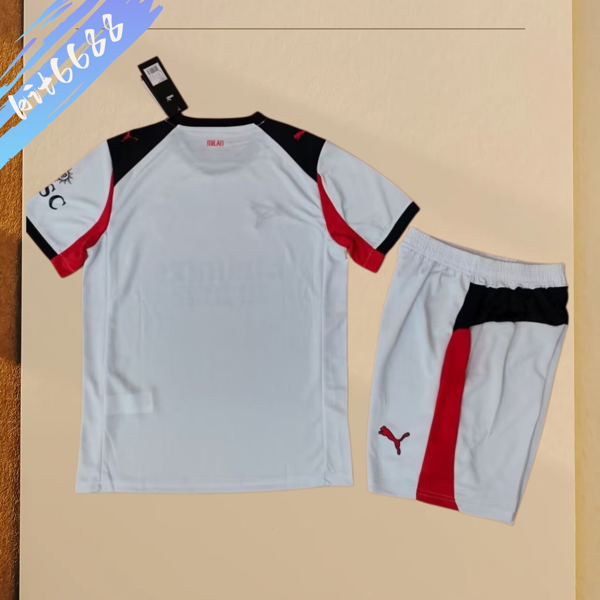 2025/2026 AC Milan Away Football shirt (Adult Kids Kit socks）