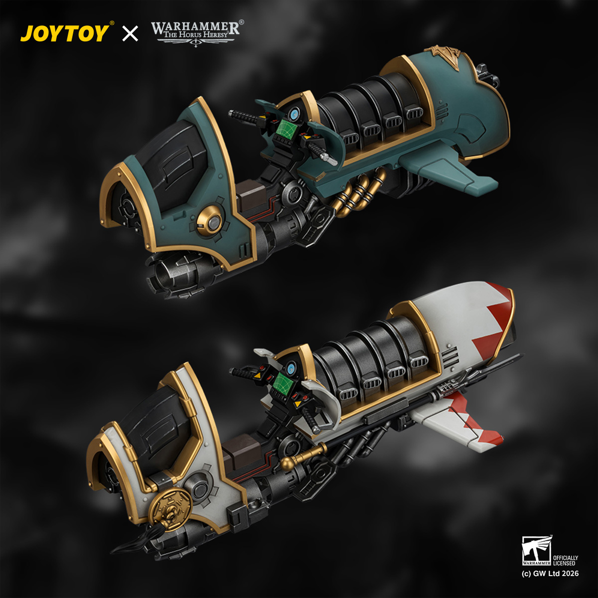 JOYTOY Warhammer 40k 1:18 Legion Scimitar Jetbike & Legion Shamshir Jetbike - JOYTOY WORLD