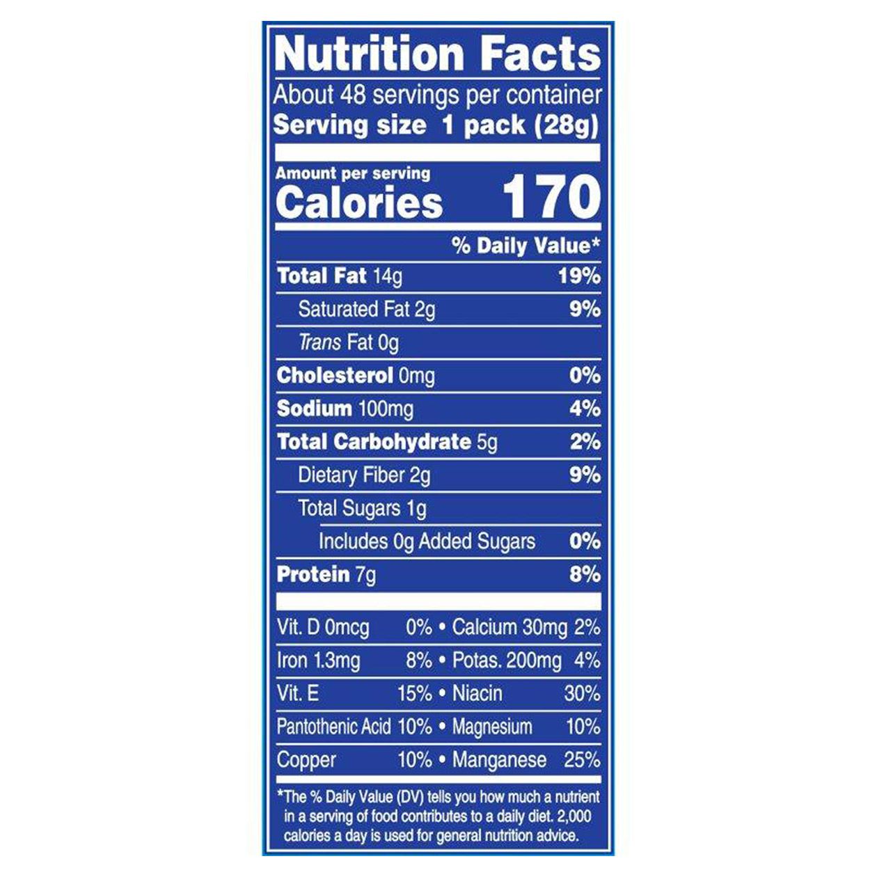 Planters, Salted Peanuts, 1 oz, 48-count