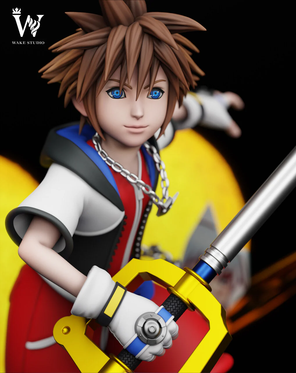 Kingdom Hearts - Sora | 1:4 Resin Statue | by Wake Studio