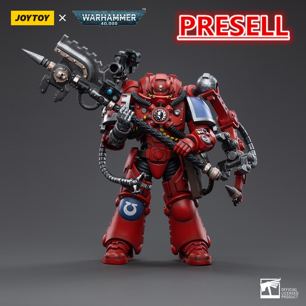 JOYTOY JT3761 Warhammer 40k 1: 18 Ultramarines Primaris Techmarine Brother Tybestis - JOYTOY WORLD