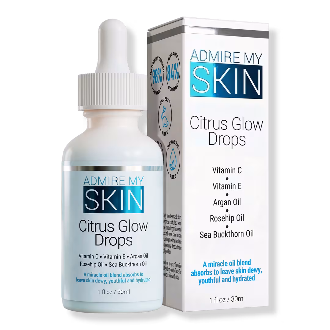 Admire My Skin  Citrus Glow Drops Vitamin C Facial Oil