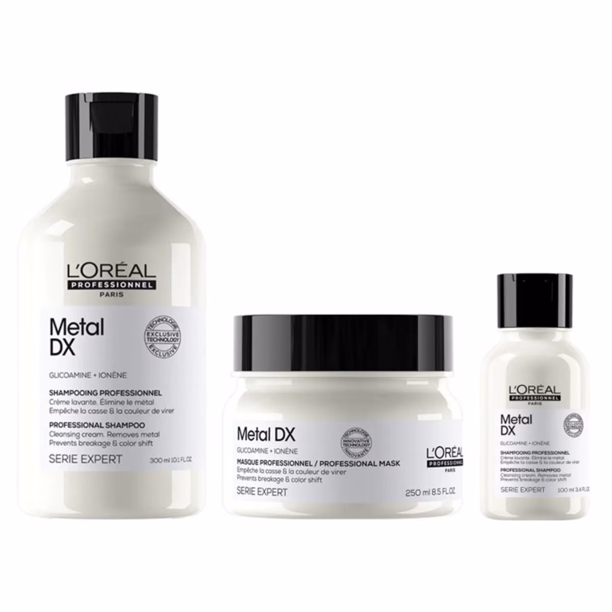 Metal DX Bundle Shampoo & Maske + Reisegröße gratis