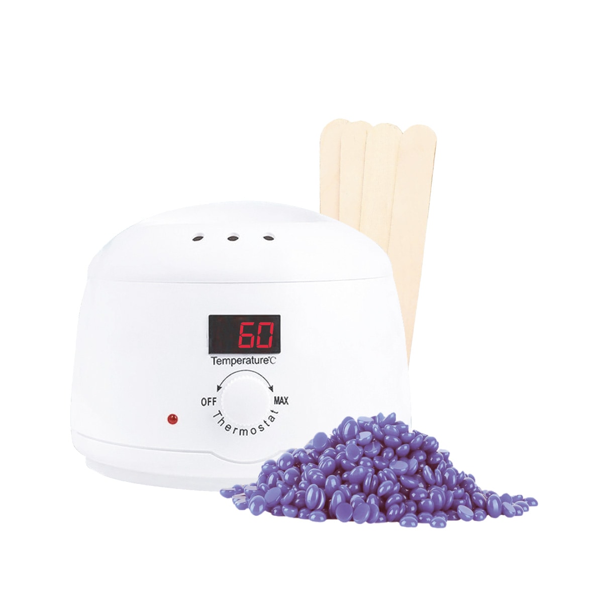 Pro Wax Pearls Kit mit LED Display