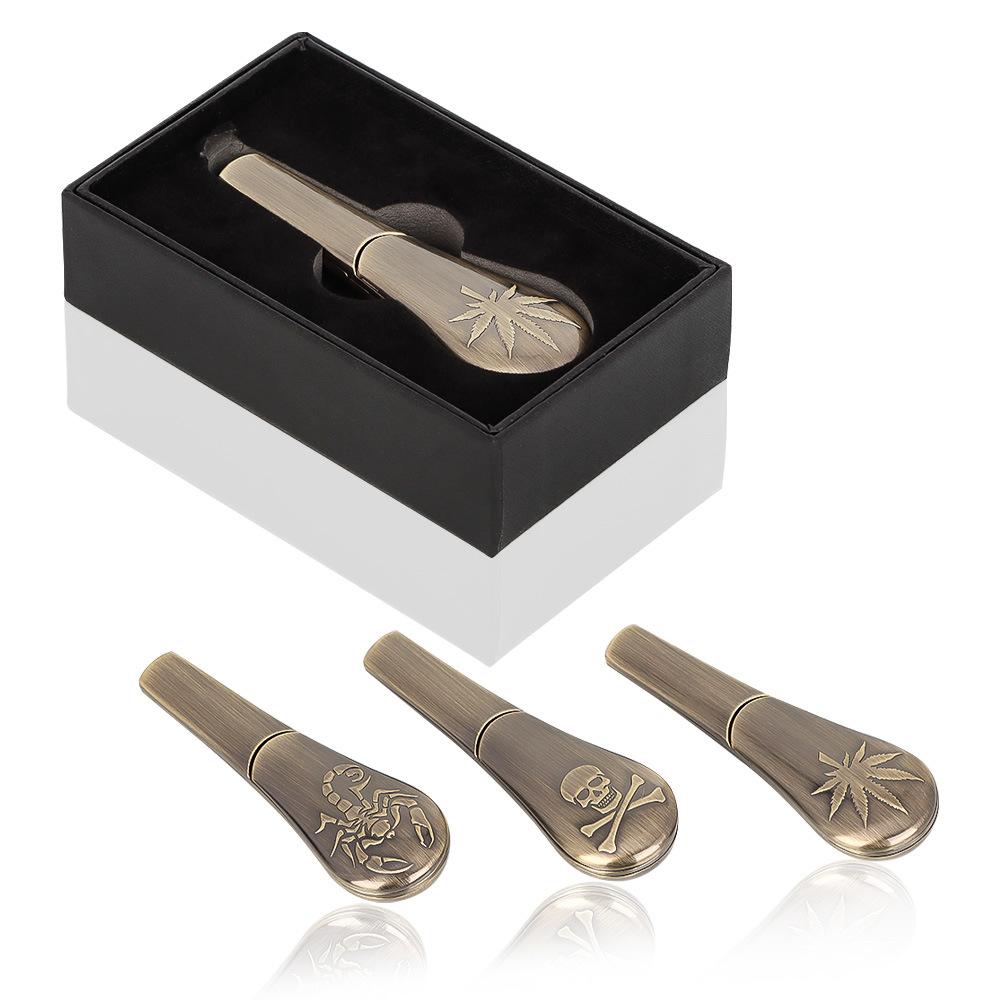 Detachable Metal Soup Spoon Pipe