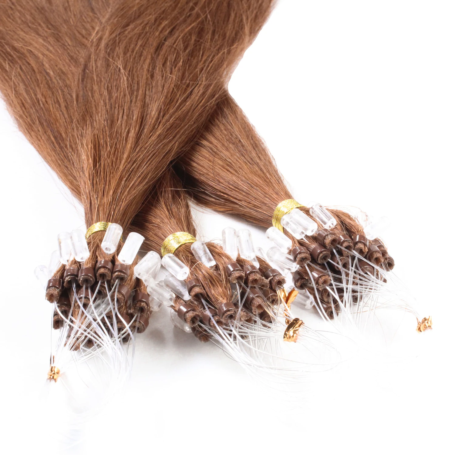 Microring Extensions Echthaar #8/03 Hellblond Natur-Gold 1g