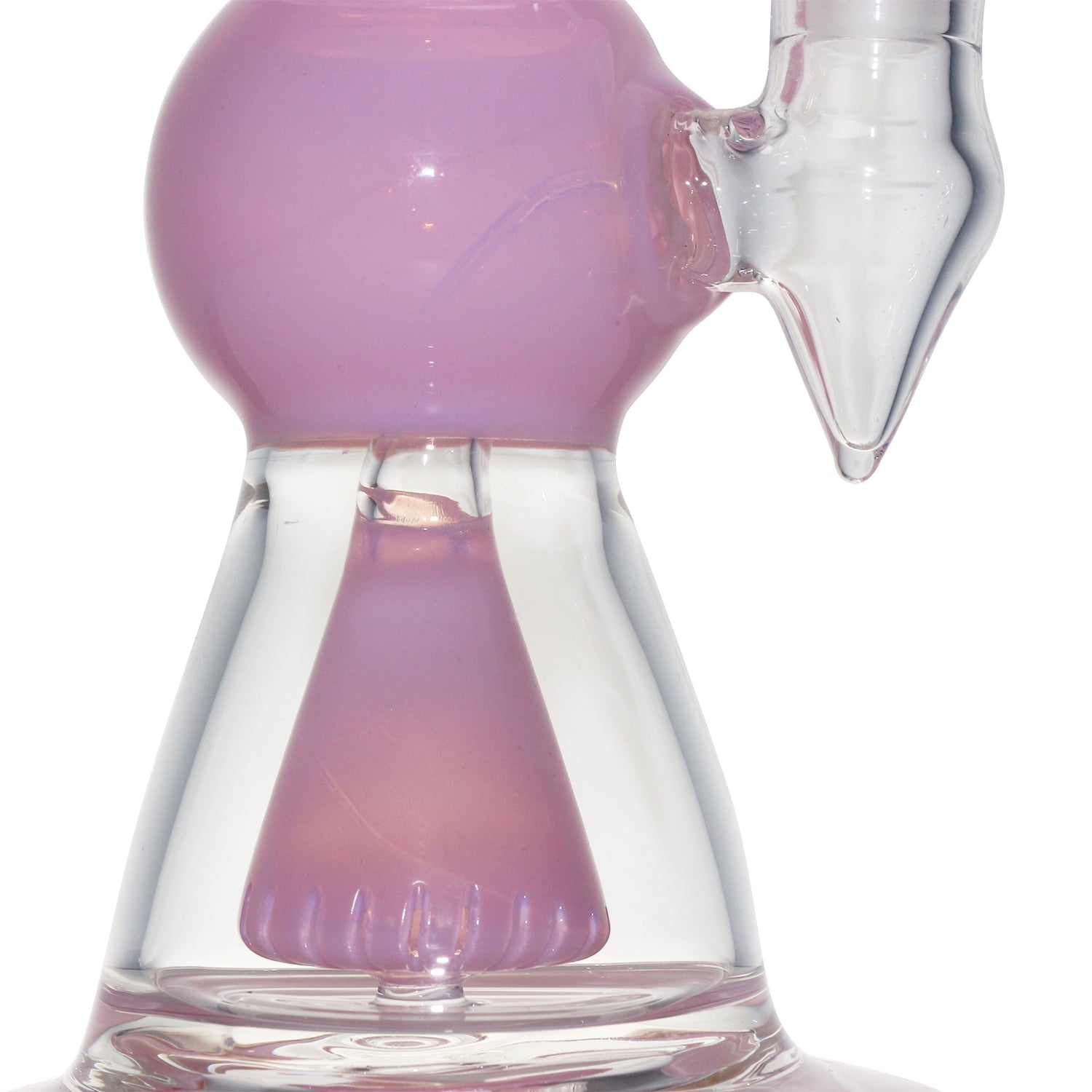 9 Clear Glass Water Dab Rig