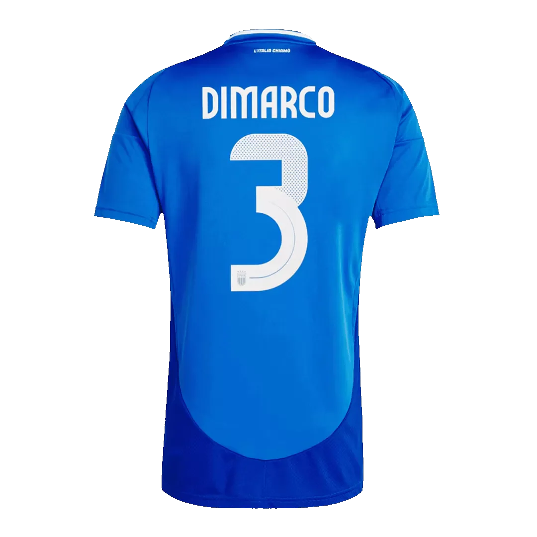 DIMARCO #3 Italy Home Soccer Jersey Euro 2024
