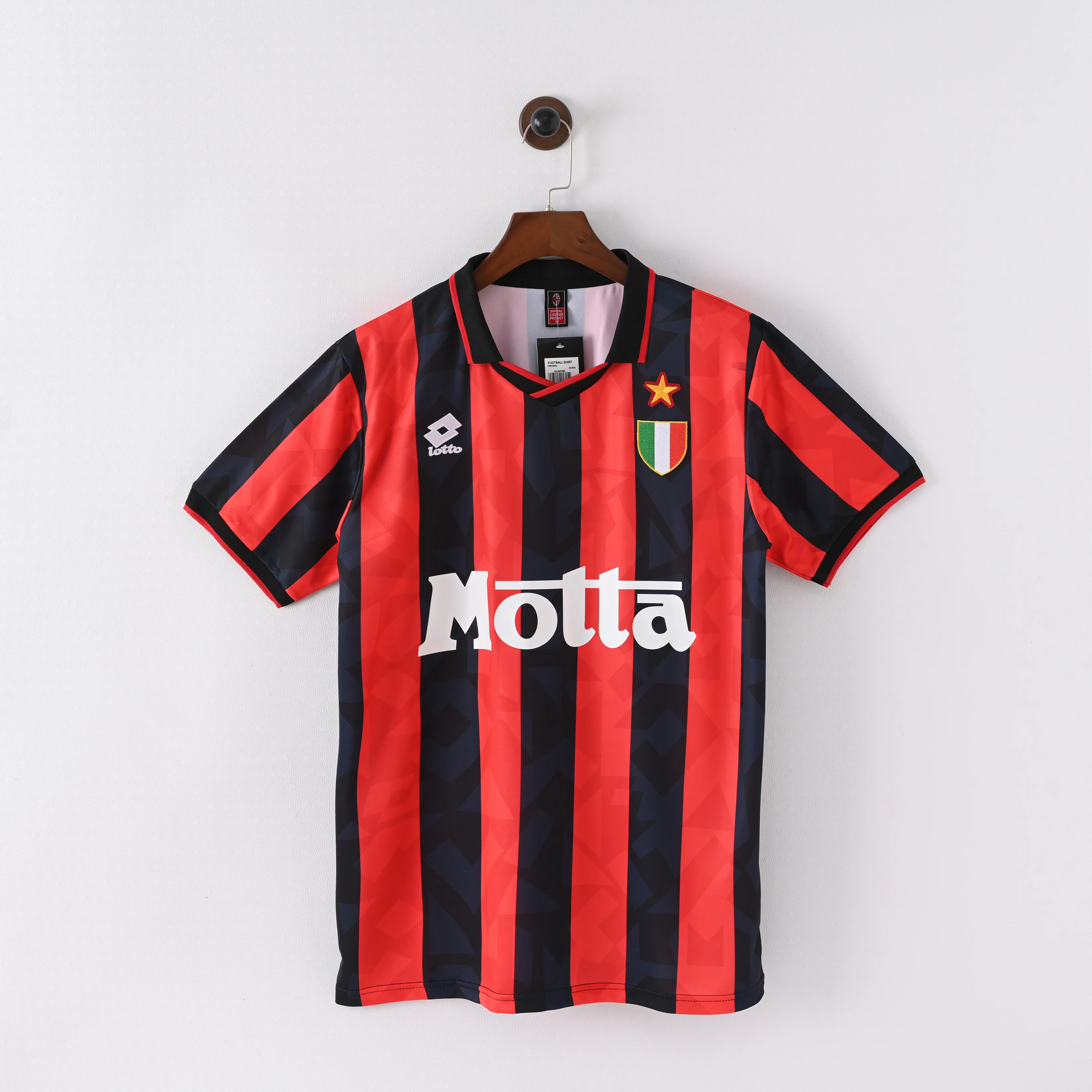 AC Milan Retro Vintage Home Jersey Men 1993-1994